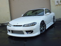 S15 シルビア スペックR フルエアロ 前置IC 車高調 サンルーフ 入庫！