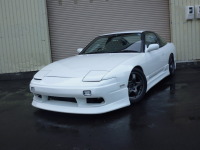 180SX タイプⅡ フルエアロ 車高調 マフラー 入庫致しました！