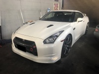 R35GTR 車検！