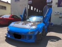 RX-7 FD3S RE雨宮 D1ワイドボディーキット CF MODEL-05 取り付け！