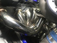 スカイライン GT-R BNR32 ステンマニホールド交換！