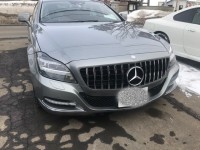 ベンツ CLS350 C218 GTスタイル パナメリカーナグリル取り付け！