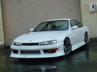 シルビア K's S14 フルエアロ 車高調 前置ＩＣ 入庫致しました！