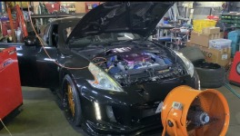 フェアレディZ Z34 VQ37HR ECUセッティング！