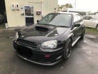 インプレッサWRX STi GDB アライメント＆フェンダーツメ折！