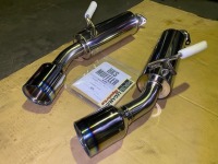 スカイライン RV37 400R HKS LEGAMAX Sports マフラー交換!