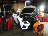 レクサス USC10 RC-F パワーチェック＆オイル交換！