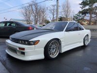 シルビア SR20DET HKSGT‐SSタービン HKSカム 5速MT公認 フルエアロ 入庫！