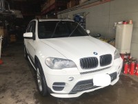 BMW X5 E70 アドブルー警告灯点灯 修理 無効化！