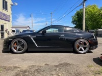R35GT-R 純正サスペンション用車高調整カラー取り付け！