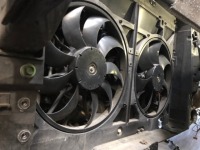 R35GT-R 電動ファンモーター故障 交換！