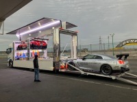 RH9 筑波サーキット デモカーアタック 前日到着！