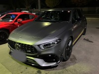 メルセデスAMG Aクラス A45S ECUチューン バブリング！