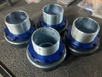 R35GTR 車高調アダプター取り付け！