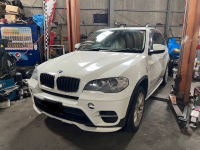 BMW X5 E70のアドブルー故障で釧路からDME書換で入庫になりました ！