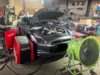 R35GT-R ブーストアップ の セッティングで613馬力！