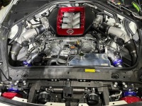 R35GT-R サクションパイプキット＆ラジエータリザーバータンク取り付け！