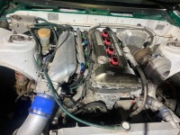 デモカー ドラッグ180SX 久しぶりにエンジン始動！