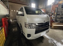 開発車輛 ハイエース 8型ディーゼルターボ 納車されました！