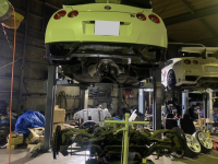 R35GT-R  GR6 Cリング脱落で修理 アッパープログラム施工！