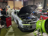 34GT-Rのセッティング バブリング仕様 631馬力！