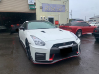 R35GT-R RH9 フルチタンYパイプ 取り付け！