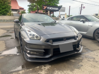 R35GT-R トップシークレット エアロパーツを取り付け！