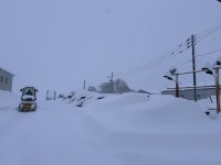 本日大雪のため閉店時間繰り上げのお知らせ！