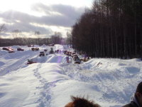 走ってなんぼ！？２００９　第１戦　無事終了しました！その後ダートコースに雪踏みに行きました！