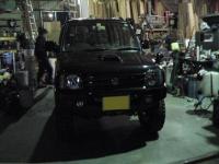 JB23　ジムニー　3インチアップ車　マフラー交換！