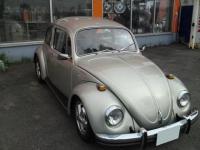今日は　某ジムニー屋さんに　頼まれて　苫小牧に車を引き取りに行って　ビートル見てきました！
