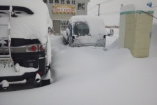 本日の大雪はー!