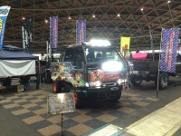 売り車　トヨタ　トヨエース　ダブルキャブ　４WD　AT　リフトアップ車　デモカー