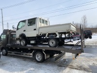 トヨタ　ダイナダブルキャブ　オフロードトラック　リフトアップ