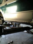 三菱 パジェロミニ H56A サイドシル補強完了!