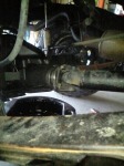 トヨタ ランドクルーザー73 リヤデフオイル漏れ修理