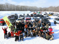 今週末は、、ランクルだらけの雪中大運動会