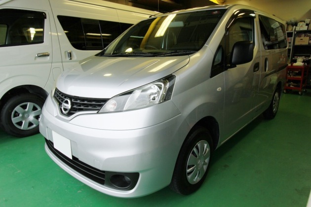 NV200にオフロードバイクの積載！