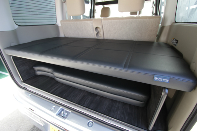 (車中泊用ベッドキット)アトレーワゴン S700系 ベッドキット 高さ3段階調節機能付き ベッドの厚み9cm SHINKE - 6