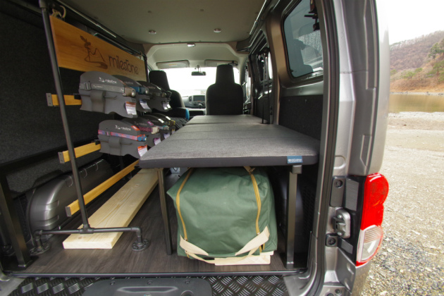 Rotas Rv ロータスRV 防虫ネット 日産バネット(NV200)用 装着