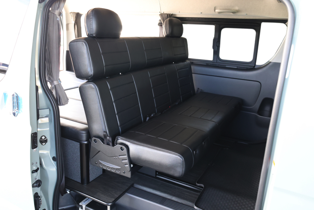 残セカンドシートのみ、廃ハイエース、石川県津幡、引取限定 車中泊】ハイエースの純正シートをSTシートへ交換しました！｜トランポ