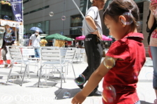 浜松市街中イベント：夏の芸術祭2012（七夕祭り）しゃぼん玉