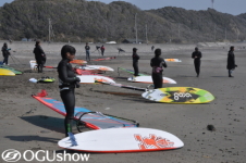 サポートアスリート選手：ウィンドサーファー佐藤素子（J-0）