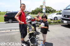 道の駅オグショー2014：お子様たちもたくさん遊びに来てくれました！