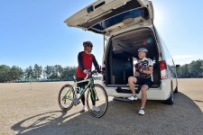 日産NV350キャラバンOG-Transporter for Cycling:ベース基地はここから始まる！