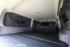 NV350キャラバン　車中泊には欠かせないオススメアイテム：遮光パッド（リア5面）