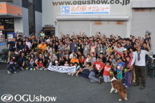 道の駅オグショー2013参加者集合写真!