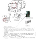 NV350キャラバンのリコール (2012から2019年生産車の一部)